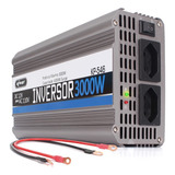 Inversor Tensão 3000w 12v Para 110v Conversor Transformador