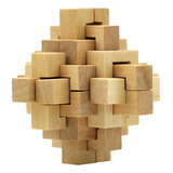 Iq Puzzle Brain Teaser: Luban Lock Cubes Kongs Ming Lock