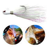 Isca Artificial Killer Jig 10gr By Eduardo Monteiro Tucunaré Cor 40 - Branco