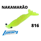 Isca Nelson Nakamura Nakamarão 5,5cm Lucky Original Kit 5 Cor Cor 816 - Citros