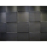 Isolamento Acústico Kit C/60 Un 50cmx50cmx2cm Flat + 5 Colas