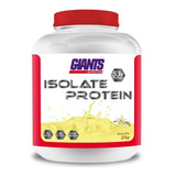 Isolate Protein 2kg Bcaa Glutamina Whey 53g Protein Giants Sabor Baunilha
