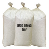 Isopor Triturado Flocos Enchimento Puff Laje 1000 Litros