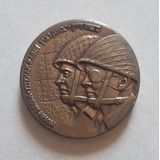 Israel Medalha Bronze 1967 Moshe Dayan Ytzhak Rabin 35 Mm