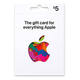 Itunes Gift Card $5 Dólares - Cartão Itunes Apple Usa