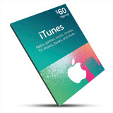 Itunes Gift Card $60 ($50+$10) - Cartão Itunes Usa - iPhone