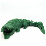 Jacaré/crocodilo Corpo E Boca Articulada Anti-stress