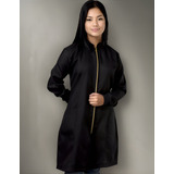 Jaleco Acinturado Gabardine Com Elastano