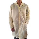 Jaleco Antiestatico Esd Cor Amarelo Avental M