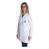 Jaleco Feminino Nutrição Bordado Grátis Nome E Nutricionista