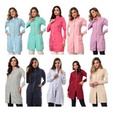 Jaleco Gardenia Feminino Oxford Nice Adulto Feminino.