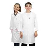 Jaleco Infantil Laboratório Escolar Uniforme