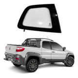 Janela Fixa Traseira - Fiat Strada 3 Portas - Lado Passageir