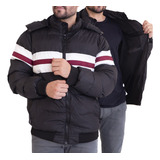 Jaqueta Bobojaco Masculina Gominho Forrada Capuz Removível