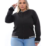 Jaqueta Bomber Plus Size Feminina G1 G2 G3
