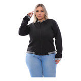 Jaqueta Bomber Plus Size Feminina G1 G2 G3