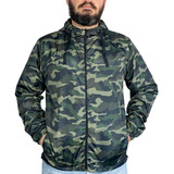 Jaqueta Camuflada Militar Corta Vento Capuz Blusa Agasalho