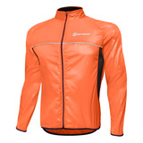 Jaqueta Ciclismo Corta Vento Barbedo Wind Light Laranja 