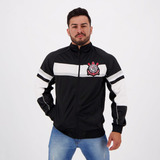 Jaqueta Corinthians Trilobal Winner Preta E Branca
