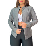Jaqueta Corta Vento Casaco Moda Academia Fitness Liso