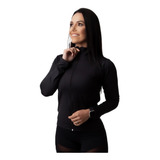 Jaqueta Corta Vento Feminina Fitnes Esportiva Justa Ao Corpo