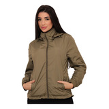 Jaqueta Corta Vento Feminino Leve Impermeável Forrada Frio