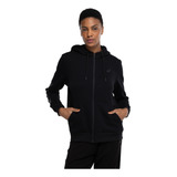 Jaqueta De Moletom Feminina Asics Com Capuz Canguru Fleece