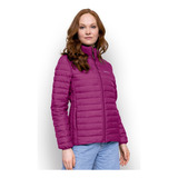 Jaqueta Feminina Roxa Puffer Speedo Pad Inverno Original