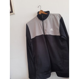 Jaqueta Fitness adidas Preta E Cinza Tam M
