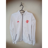 Jaqueta Flamengo adidas Branca Dupla Face 2 Em 1
