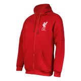 Jaqueta Liverpool Moletom Masculina Oficial