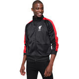 Jaqueta Liverpool Trilobal Recortes Masculino - Preto E Verm