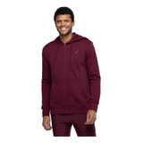 Jaqueta Masculina Asics Com Capuz Moletom Canguru Com Fleece