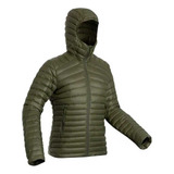 Jaqueta Masculina De Trekking 100 Caqui Forclaz