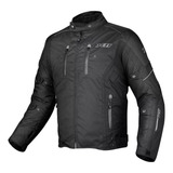 Jaqueta Moto Impermeável X11 Iron 3 Preto E Cin Motociclista