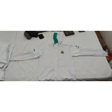 Jaqueta Real Madrid Branca/verde Tam G