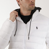 Jaqueta Térmica Americana Premium Puffer Masculina Branca