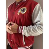 Jaqueta Varsity New Era Fleece Redskins - Vermelho