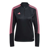 Jaqueta adidas Tiro Club Feminina - Pto/rosa