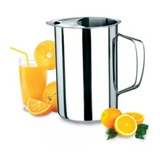 Jarra Com Aparador De Gelo Inox Premium Luxo Alça 1,8l Nfisc
