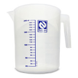 Jarra De Plástico Polipropileno (pp) Graduada 2000ml ( 2l )