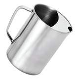 Jarra Inox 2 Litros Com Tampa E Aparador De Gelo Água Suco Festas Buffet