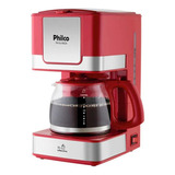 Jarra Para Cafeteira Philco Ph16 Em Inox 600ml Vermelho