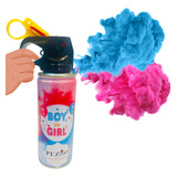 Jato Spray Chá Revelação Pó Colorido Azul Rosa Pezão Fogos