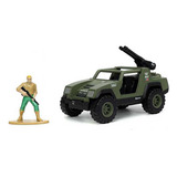 Jeep Gi Joe V.a.m.p Com Figura Duke Jada 1/32