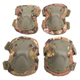 Joelheira + Cotoveleira Ergonômica -x Tática Militar Airsoft