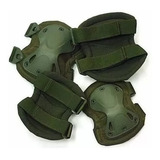 Joelheira Cotoveleira Tatica Paintball Airsoft Bope Policia
