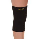 Joelheira De Neoprene Sem Orifício Bilateral Preto Tamanho G