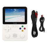Jogador De Jogos Portátil Branco Branco E Consoles De Jogos