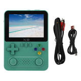Jogador De Jogos Portátil Verde Verde E Consoles De Jogos Po